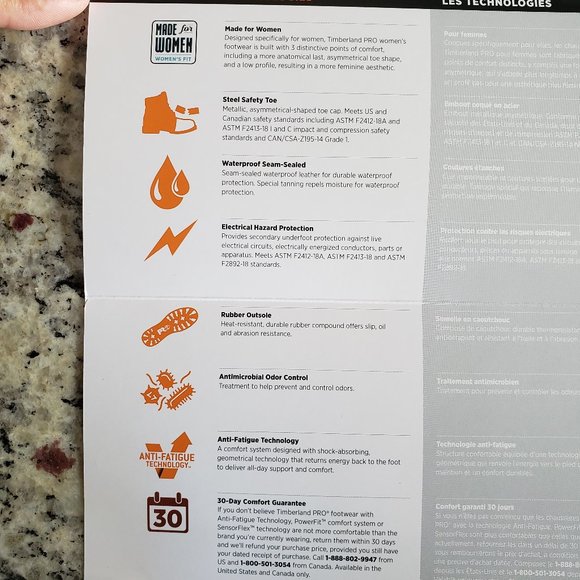 NEW Timberland Pro 6" Work Boots - Picture 13 of 13